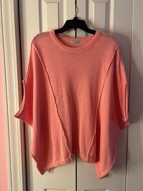 Zenana short sleeve sweater top